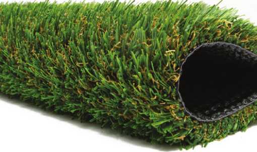 Turf roll sample from synthetic turf resources