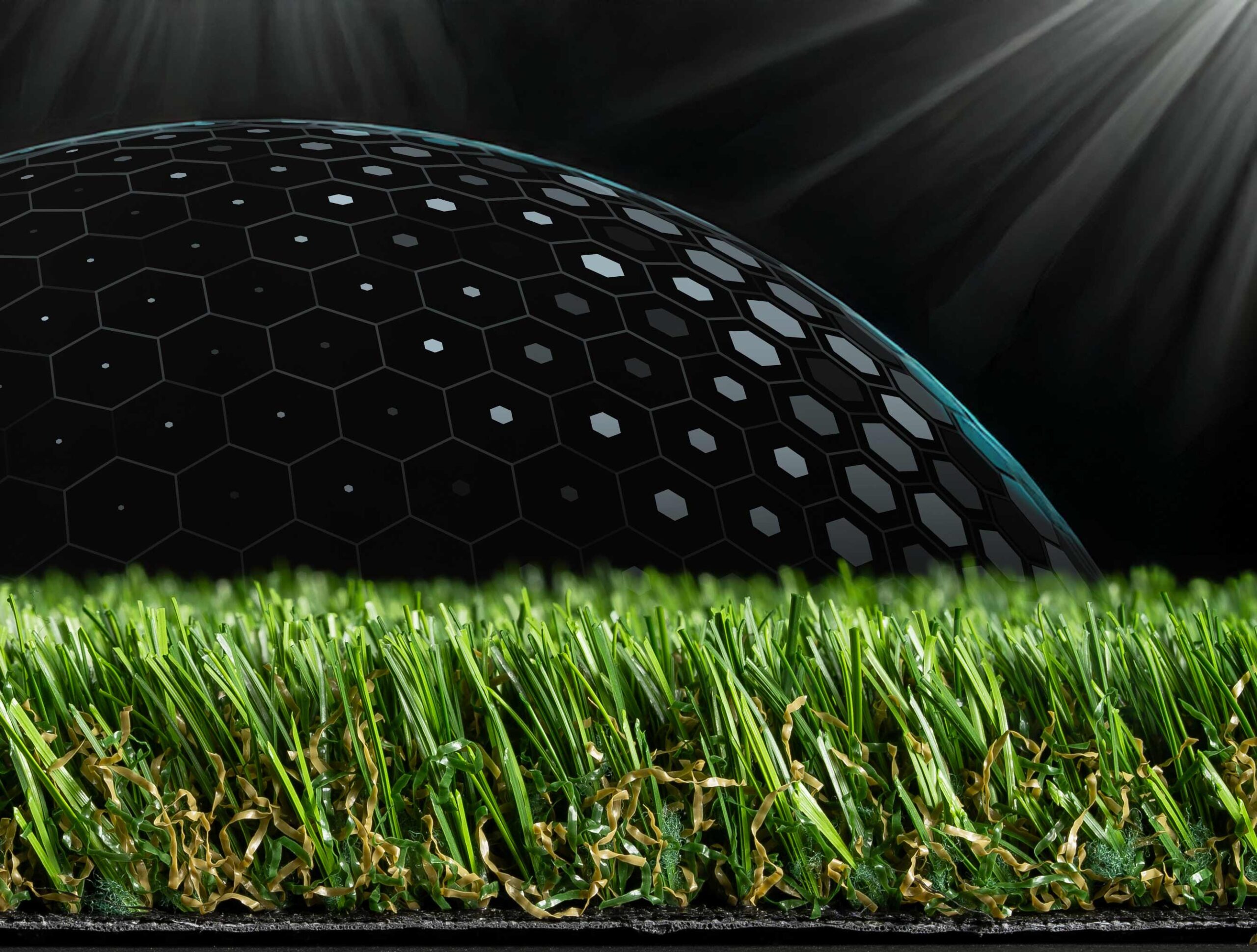 STR_Reflective-Testing Reflective light over artificial turf