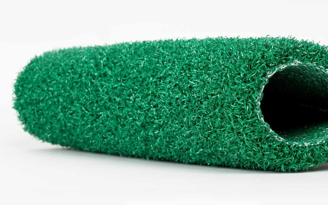 Stadium green artificial grass turf